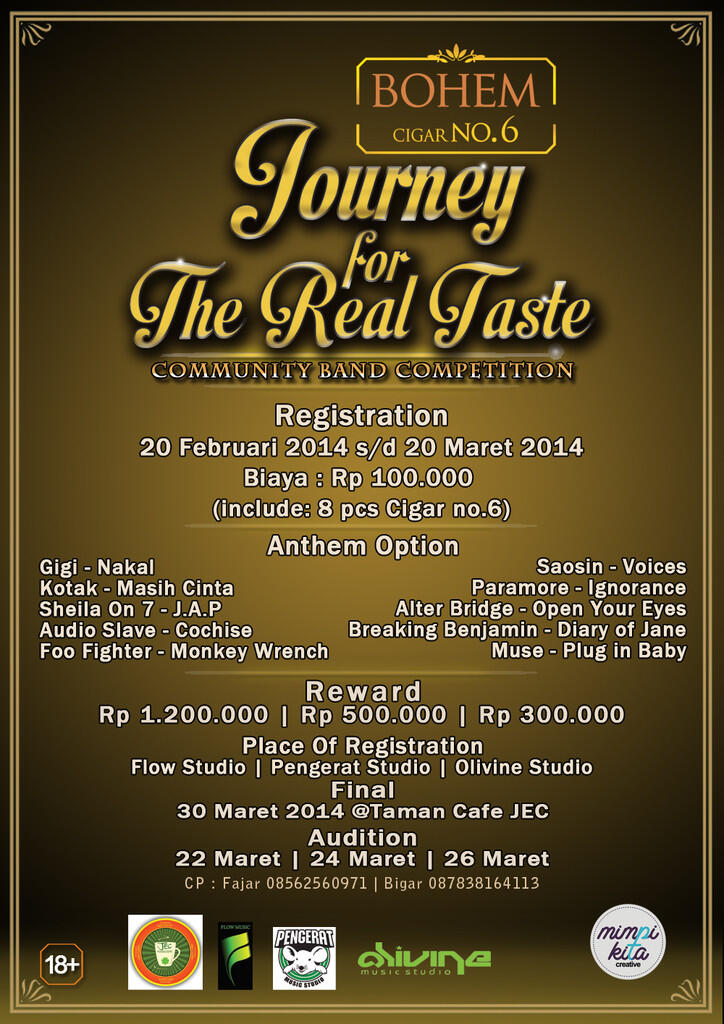 &#91;LOMBA BAND&#93;Journey for Real Taste Music Band Competition