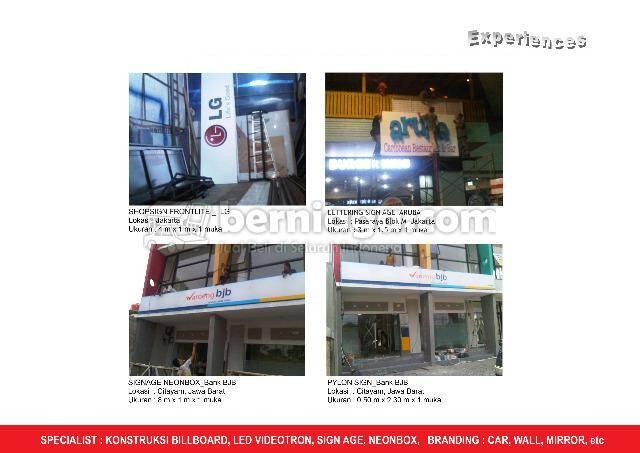 Jasa pembuatan/produksi Neonbox | Billboard | Led Videotron| Best Price!