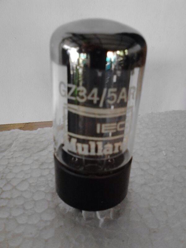 Rectifier Tabung NOS Mullard GZ34 & Telefunken GZ32