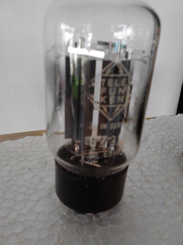 Rectifier Tabung NOS Mullard GZ34 & Telefunken GZ32