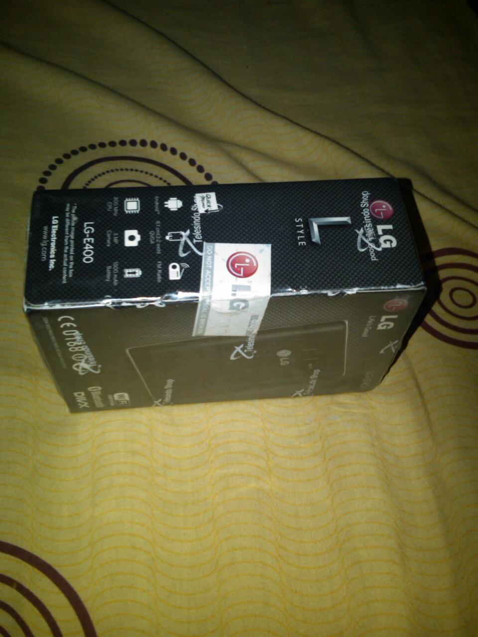 LG Optimus L3 E400 Baru Segel Garansi Murah Bogor Cibinong Depok