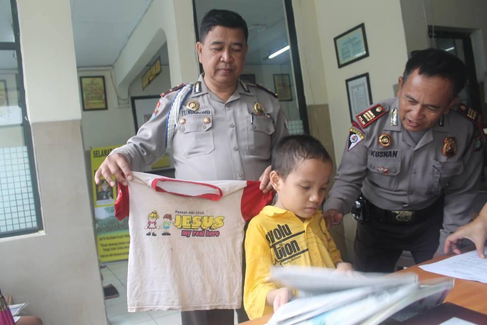 Telah ditemukan seorang anak kecil yan hilang