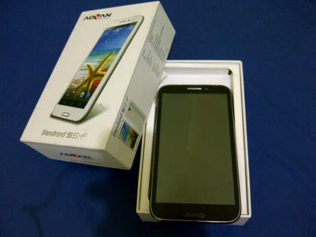 FOR SALE! Android Advan S5F MTK black quadcore 1.2Ghz camera 13mp canggih boss...