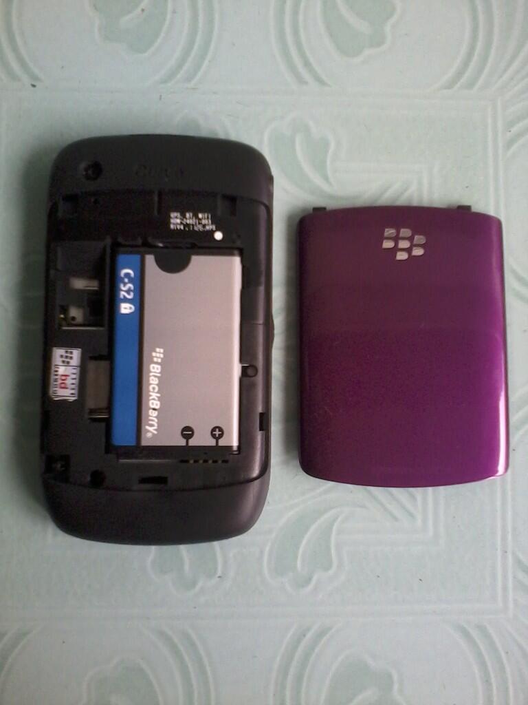jual bb gemini 8530 cdma purple komplit & masih garansi