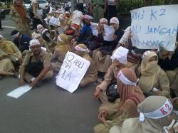 Nggak lulus CPNS, Demo Pun Terlaksana