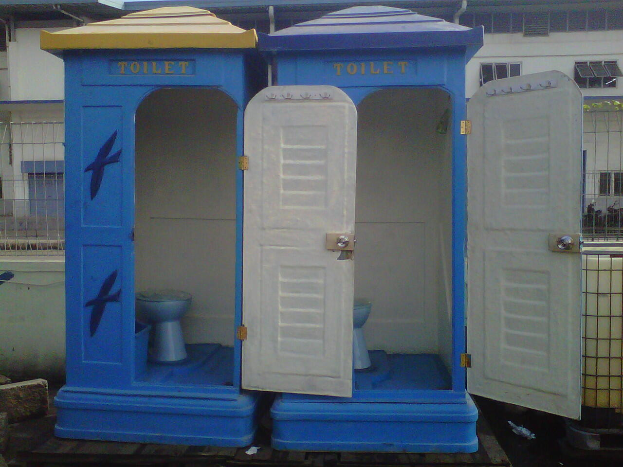 Jual toilet portable murah,produsen toilet portable modern Biolast,Sewa toilet