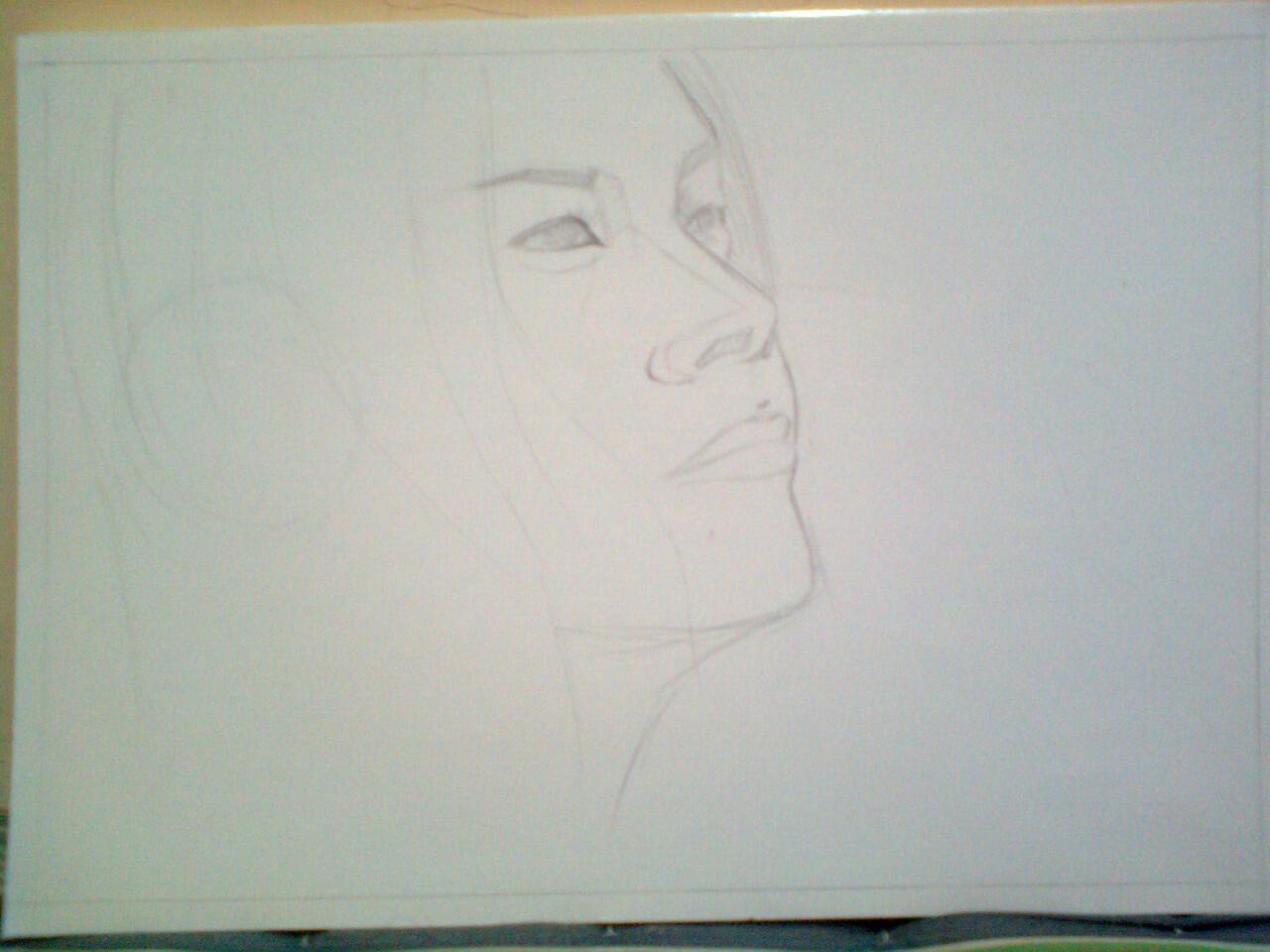step by step - menggambar YUI YOSHIOKA