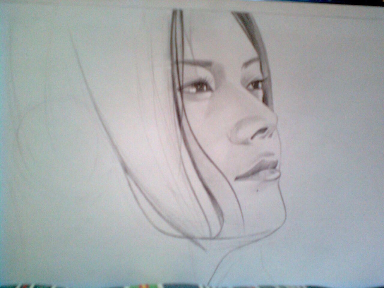 step by step - menggambar YUI YOSHIOKA