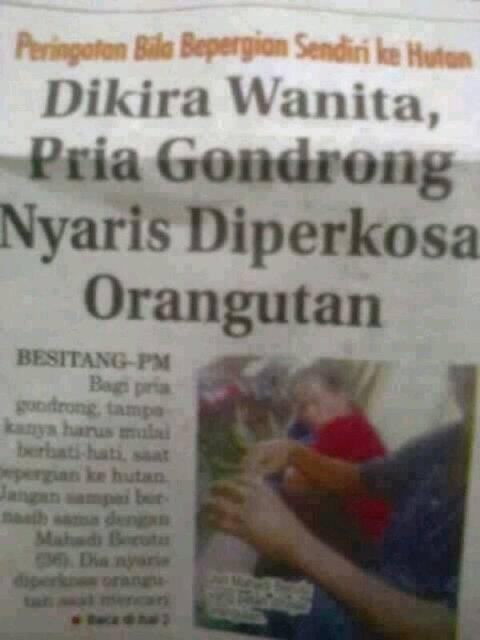 AWAS LAKI-LAKI YG RAMBUTNYA GONDRONG BISA KEJADIAN BEGINI GAN