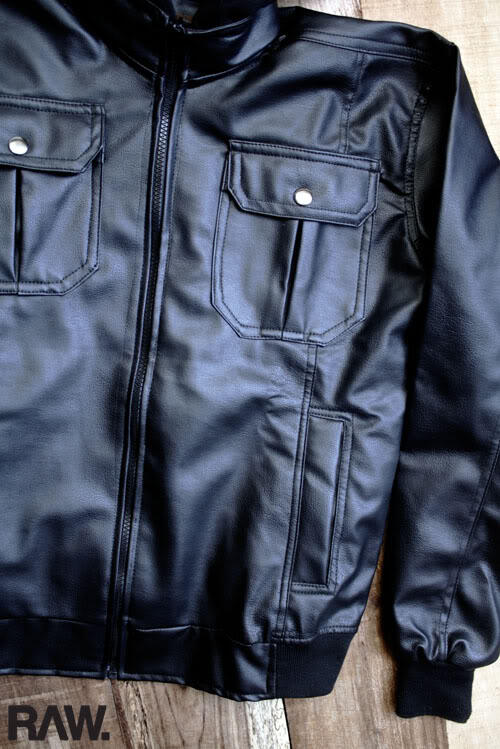 JAKET KULIT SINTETIS / JACKET SYNTETICLEATHER Ready