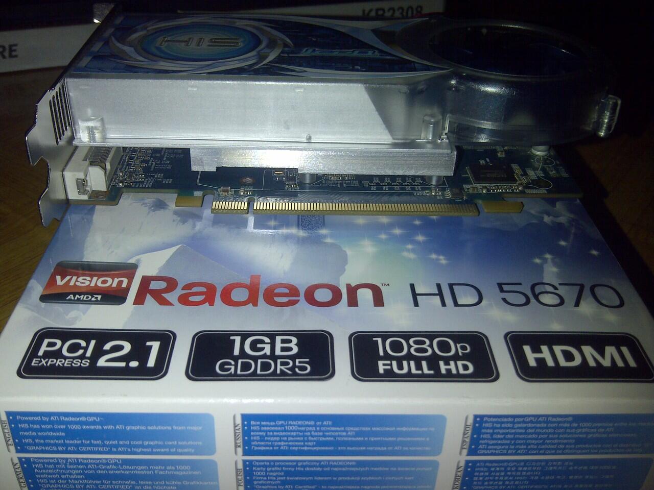 VGA ATI RADEON HD 5670