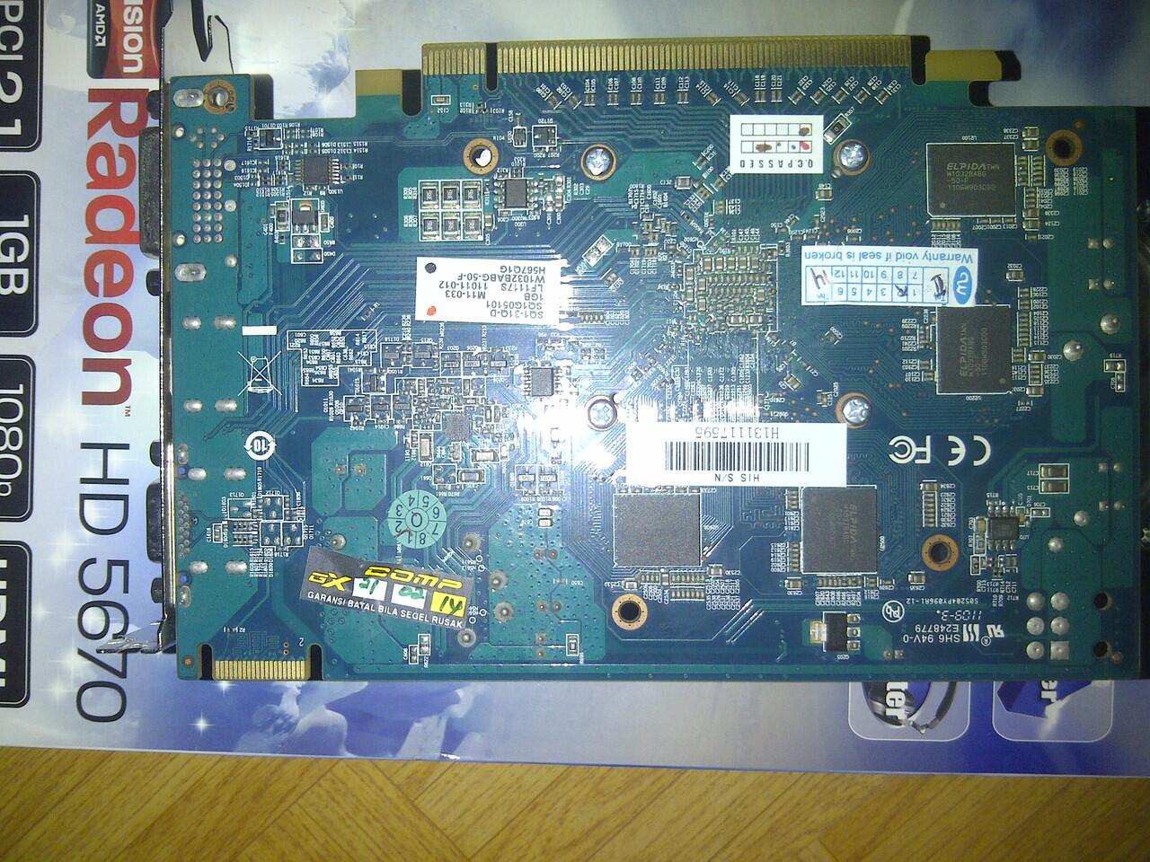 VGA ATI RADEON HD 5670
