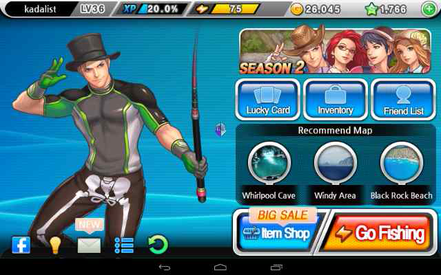 Topup STARS Fishing Superstars (Disc 60% dari hrg normal)