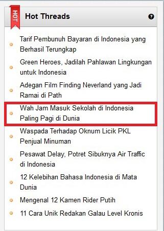 Wah Ternyata Jam Masuk Sekolah di Indonesia Paling Pagi di Dunia