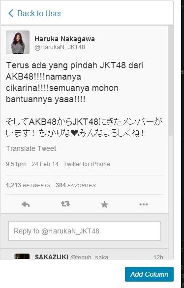 Nih Gan Member Baru JKT48, Baru Transfer Dari Jepun &#91;PICT&#93;