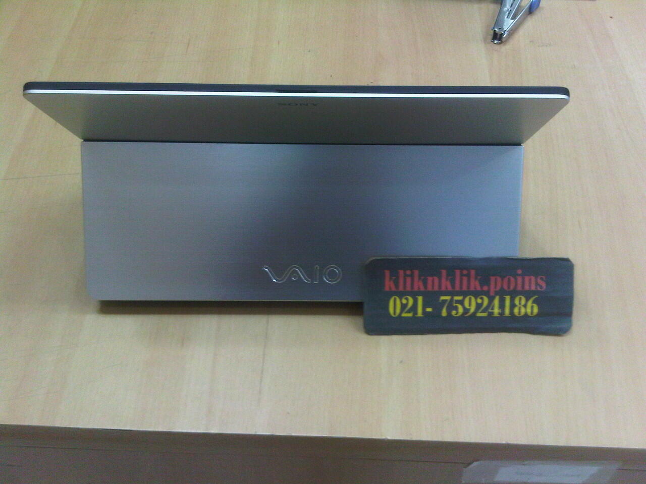 jual laptop SONY Vaio Flip 14 Touch SVF14-N16SGS, Silver kaskus @kliknklik.poins