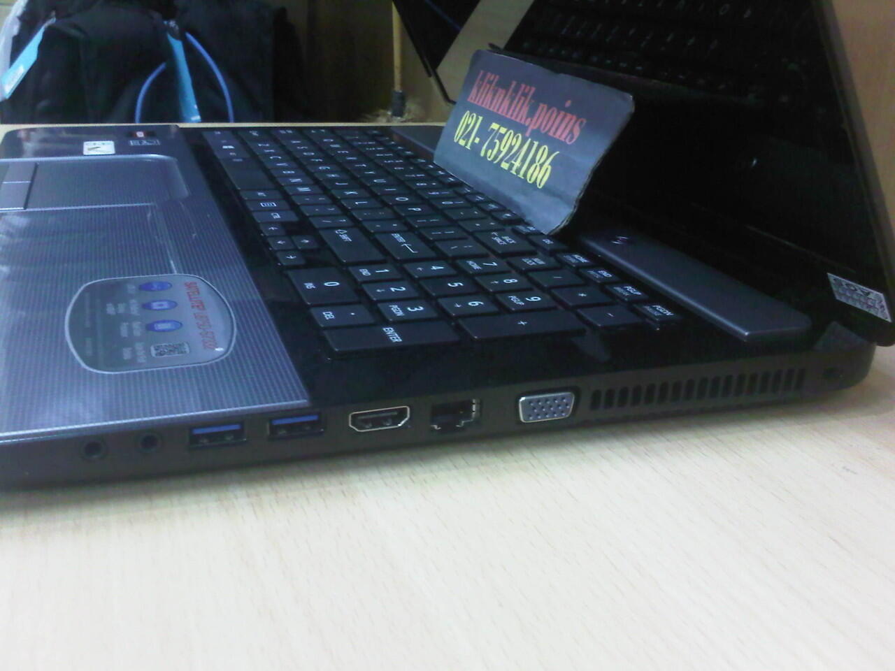 jual laptop TOSHIBA SATELLITE L875D-S7210, Grey @kliknklik.poins