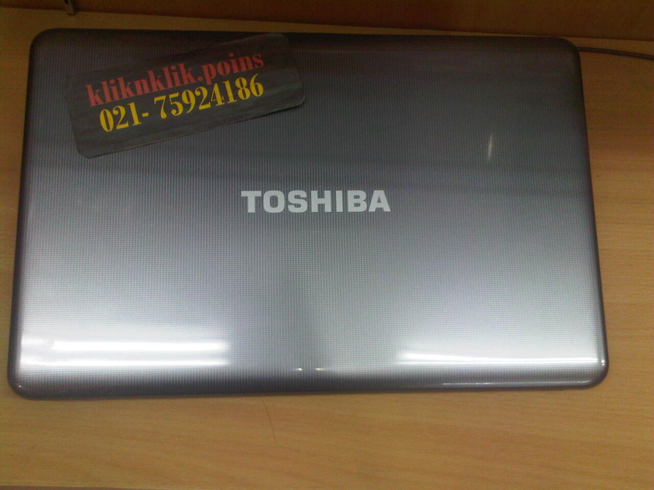 jual laptop TOSHIBA SATELLITE L875D-S7210, Grey @kliknklik.poins