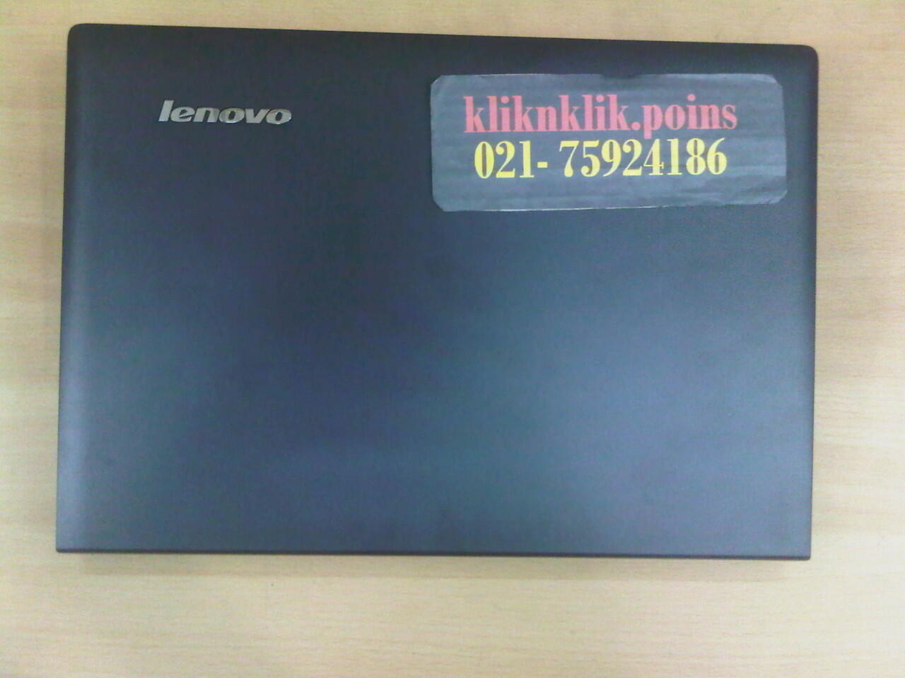 jual laptop murah LENOVO IdeaPad G405S-7577, Black @kliknklik.poins. READY.!!