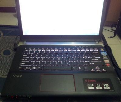 Jual Laptop Gaming Sony Vaio 13.3 inch backlit keyboard SVE14A15FGB Murah