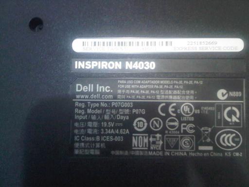 DELL INSPIRON N4030