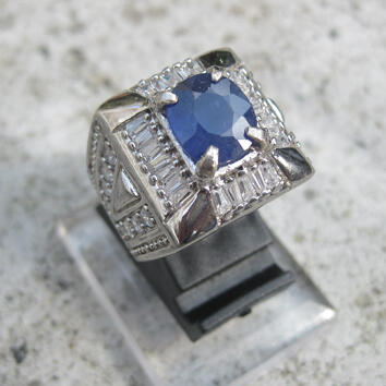 Lelang Murah Batu Cincin Siap Pakai.. Akik darah,Blue Safir, Topas,onyx dll