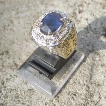 Lelang Murah Batu Cincin Siap Pakai.. Akik darah,Blue Safir, Topas,onyx dll