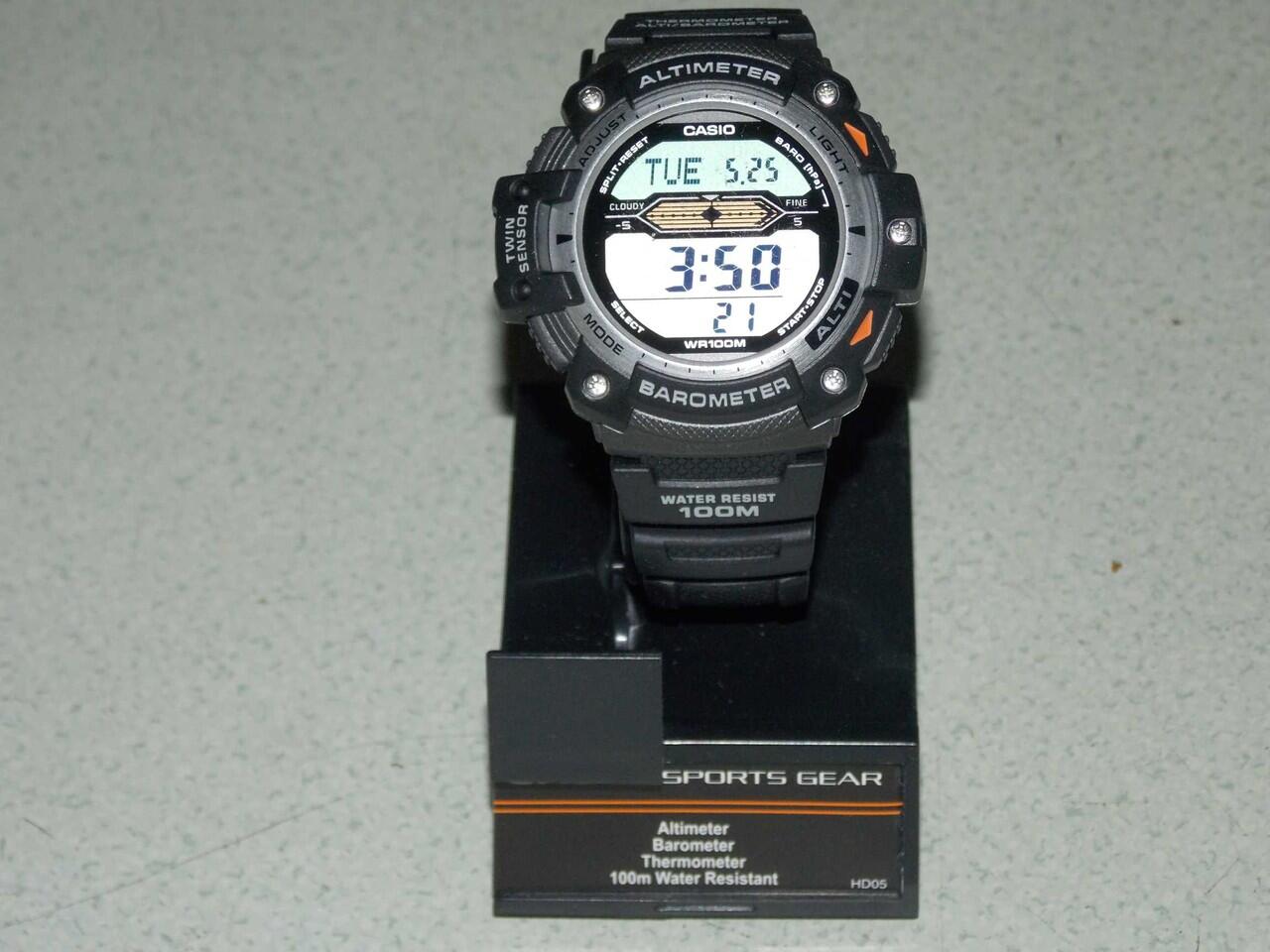 casio pedometer