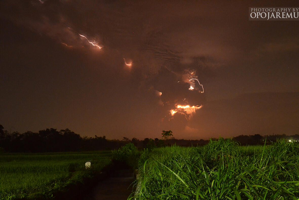 &#91;PIC&#93; Penampakan Erupsi Gunung Kelud