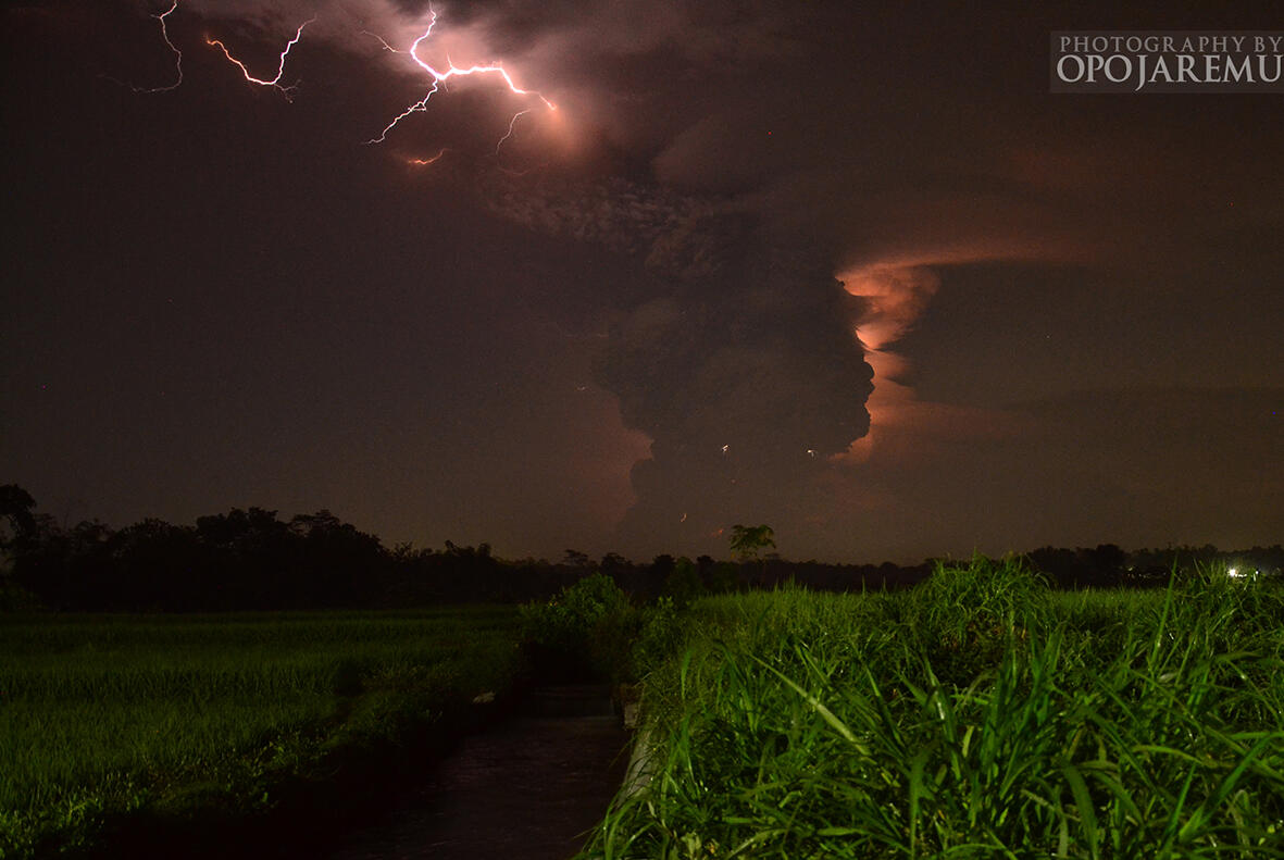 &#91;PIC&#93; Penampakan Erupsi Gunung Kelud