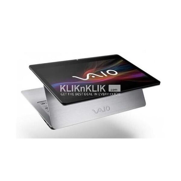 JUAL LAPTOP SONY Vaio Flip 13 Touch SVF13-N17PGS, Silver