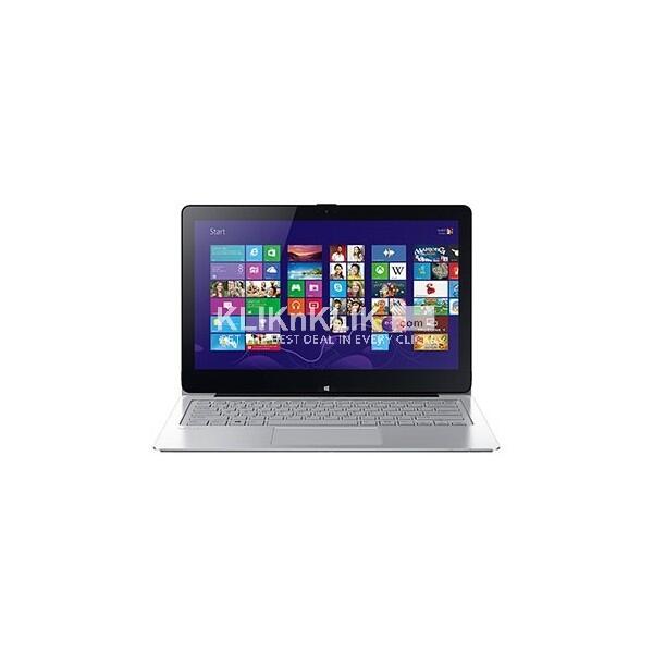 JUAL LAPTOP SONY Vaio Flip 14 Touch SVF14-N19SGS, Silver