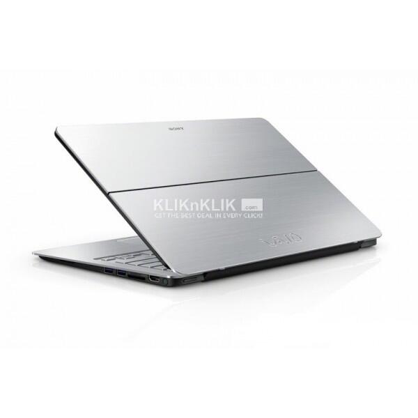 JUAL LAPTOP SONY Vaio Flip 14 Touch SVF14-N19SGS, Silver