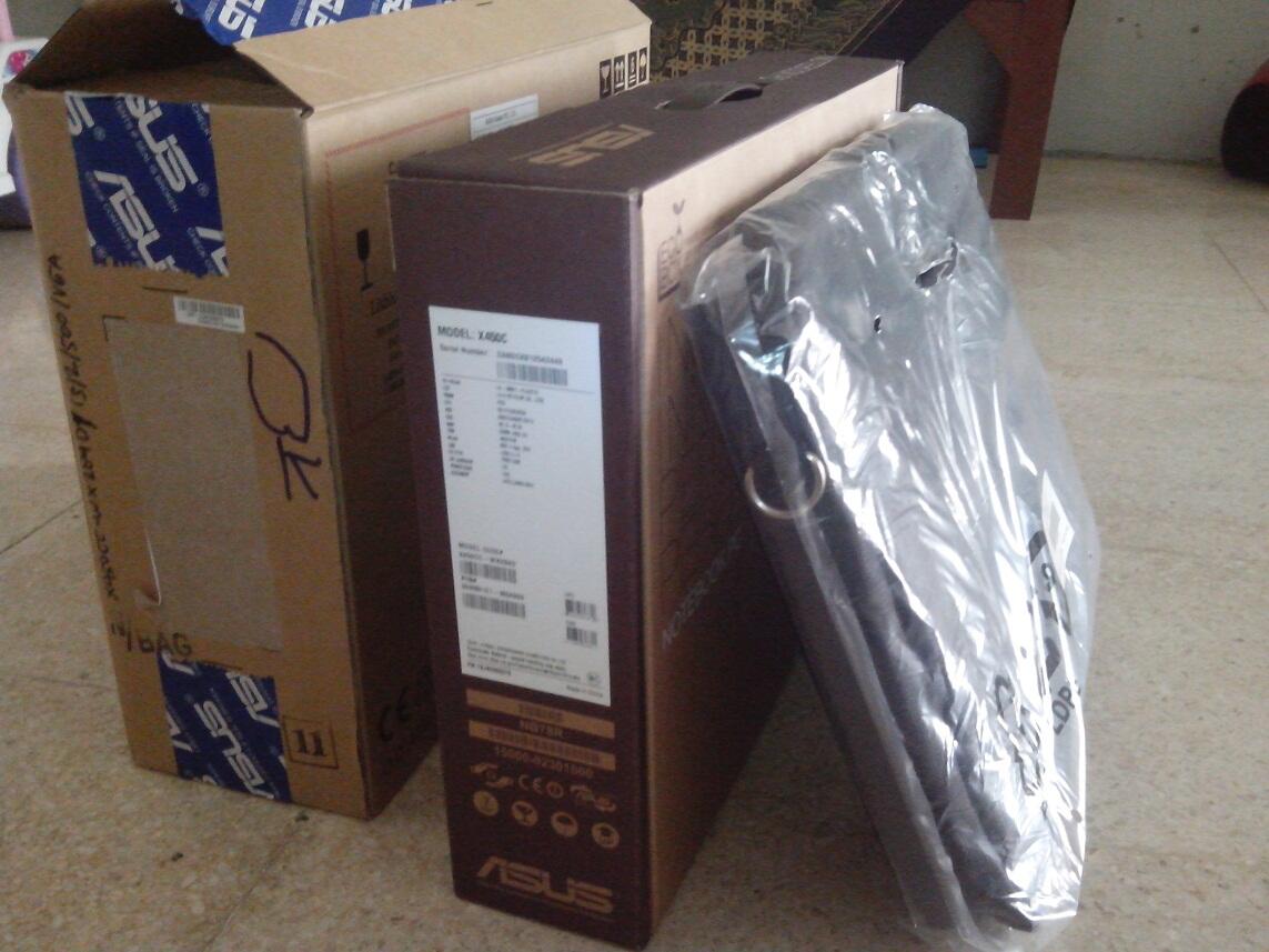 Dijual Laptop GRESS ASUS X450CC-WX284D Core I3 NVIDIA 2GB Semarang