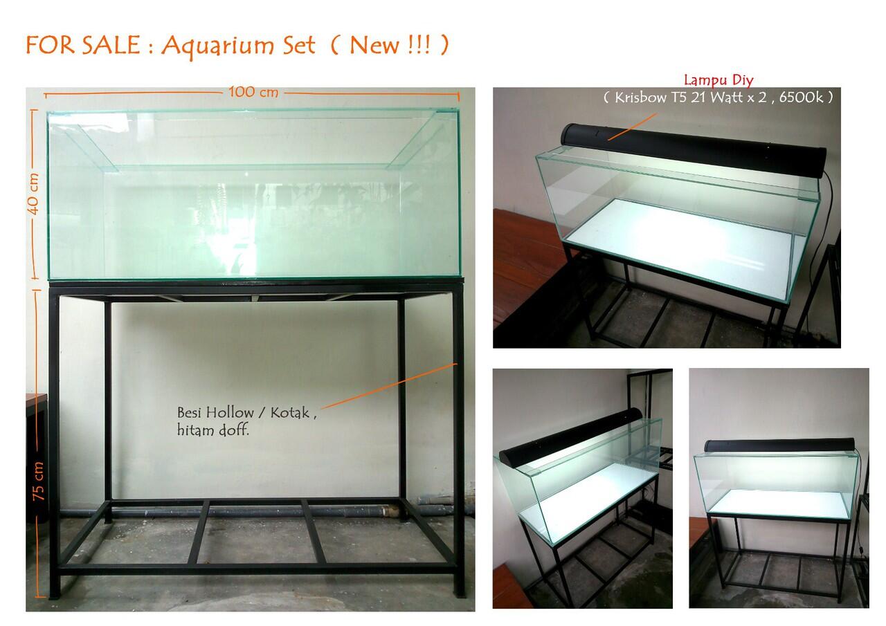 JUAL AQUARIUM SET BANDUNG