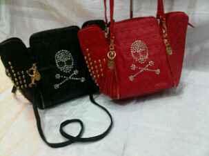 TAS FASHION Skull Grade A Leather