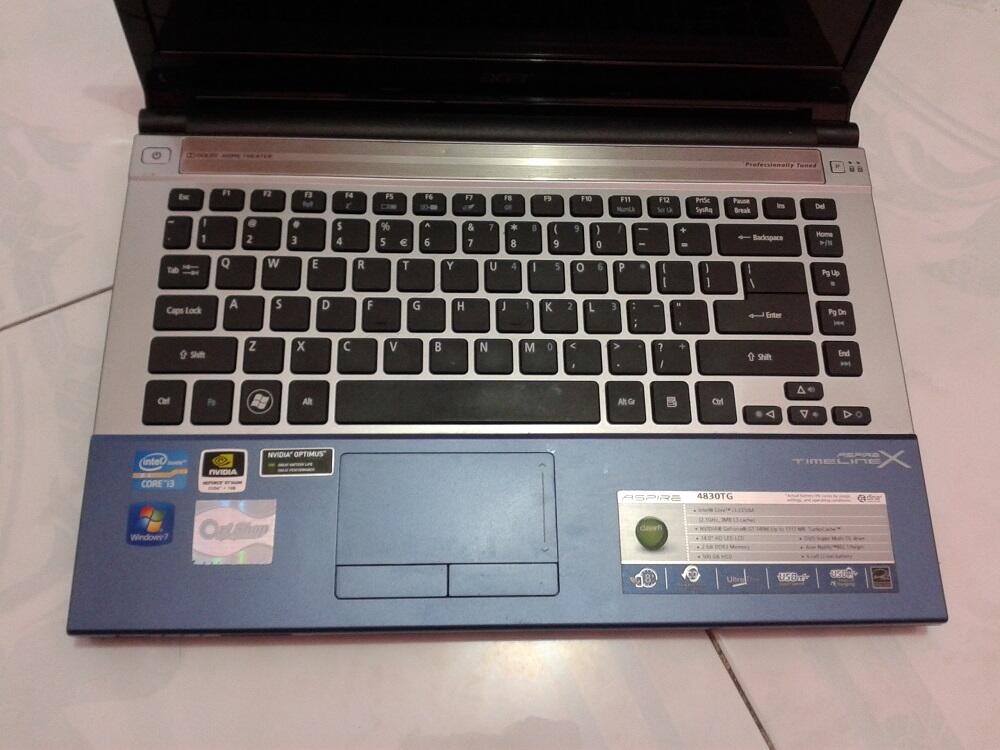 JUAL ACER ASPIRE TIMELINE X 4830TG