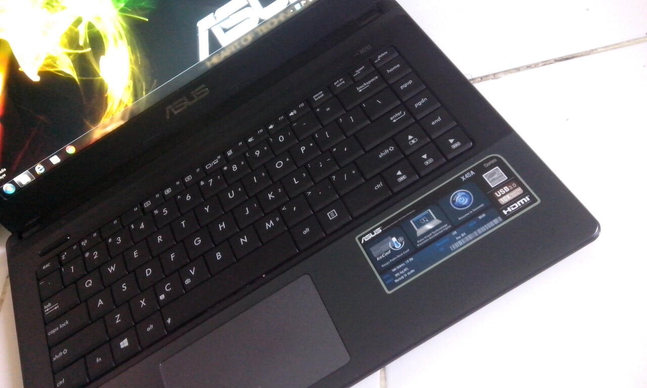ASUS X45A, FULLSET GARANSI JAN 15