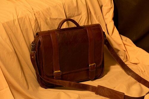 NC Leather, 100% Original Leather Bag!