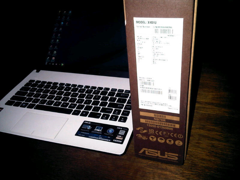 laptop asus slimbook X401U