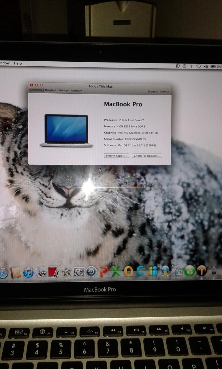 apple mac book pro i7