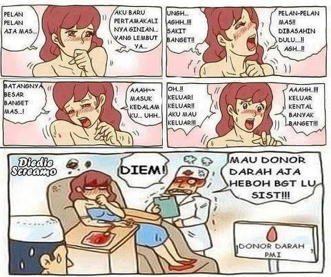 ahhh keluar