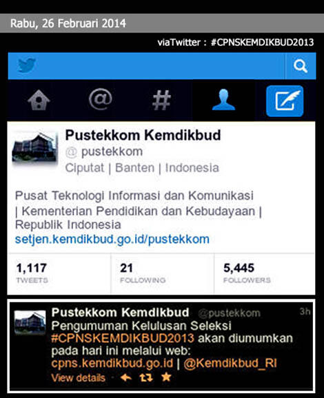Proses Seleksi CPNS tahun 2013 Kemdikbud Hampir Setengah Tahun