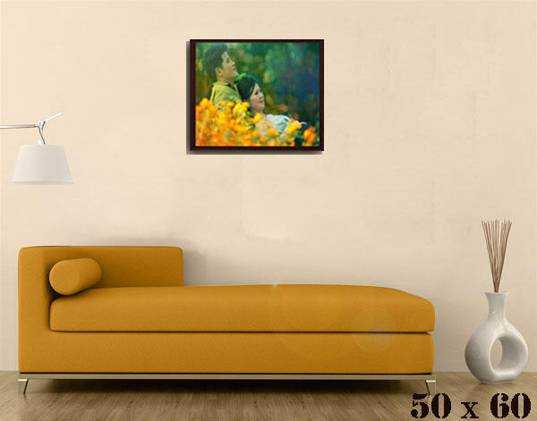 Cetak foto canvas harga muraaah kualitas bintang lima