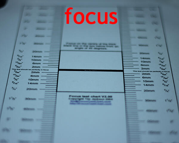 &#91;SHARE&#93; FOCUS SHIFTING : BACK FOCUS/FRONT FOCUS
