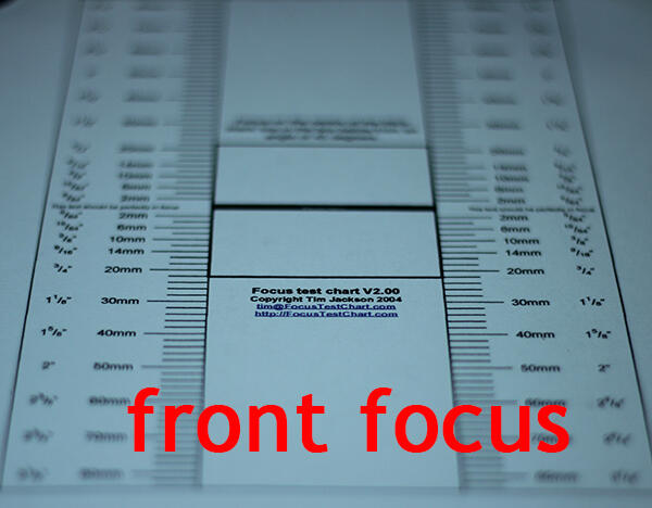 &#91;SHARE&#93; FOCUS SHIFTING : BACK FOCUS/FRONT FOCUS