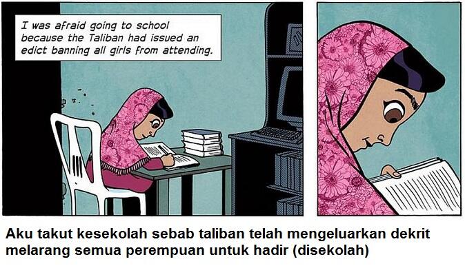 Jika Komik &quot;Malala&quot; Ini Tidak Bisa Menggugah Kamu...... , Maka tidak ada lagi yg bisa