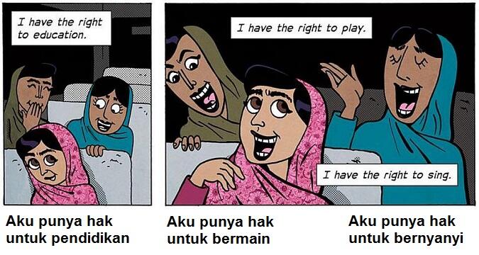 Jika Komik &quot;Malala&quot; Ini Tidak Bisa Menggugah Kamu...... , Maka tidak ada lagi yg bisa