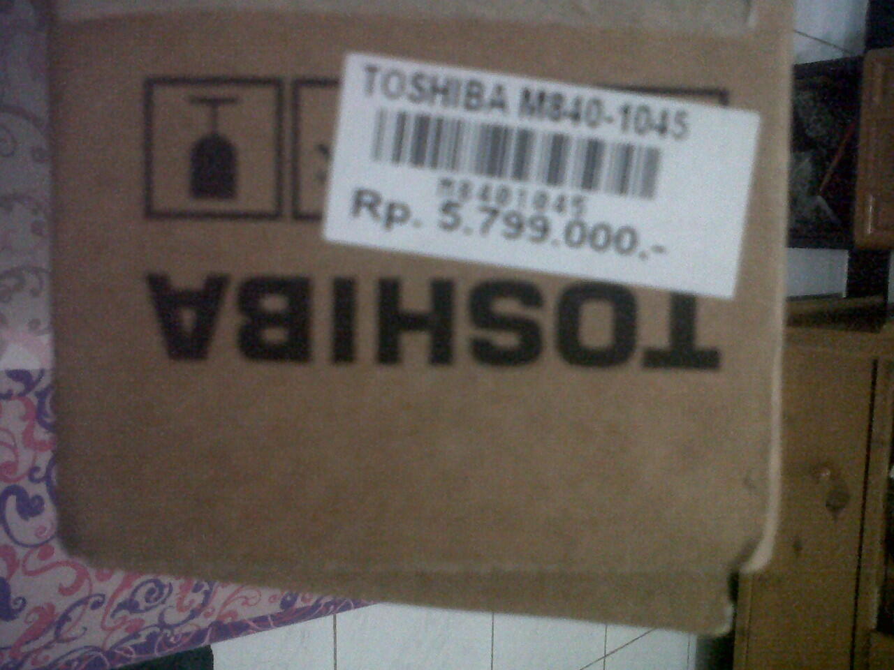 TOSHIBA M840-1045 BRAND NEW GARANSI DIJAMIN MURAH BANGETT COD DEPOK GANN