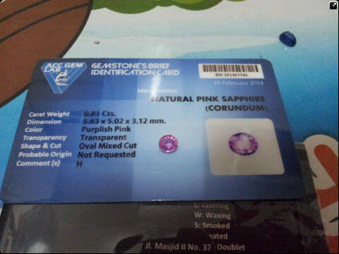 LELANG BATU PERMATA NATURAL 100%.. 31 ITEM HOT GAN TTP 27-02-14 22:30 WKT KASKUS